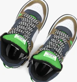 blauwe vingino hoge sneakers kevin hi