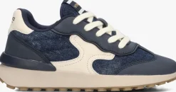 blauwe vingino lage sneakers vin825182