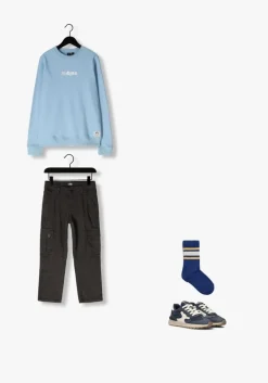 blauwe vingino lage sneakers vin825182