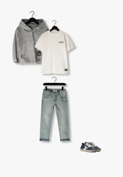 blauwe vingino lage sneakers vin825182