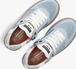 blauwe vingino lage sneakers vin825112