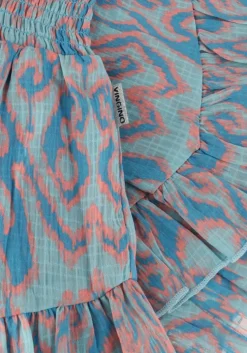 blauwe vingino minirok riley