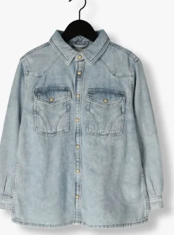 blauwe vingino overhemden lexas