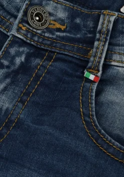 blauwe vingino skinny jeans apache