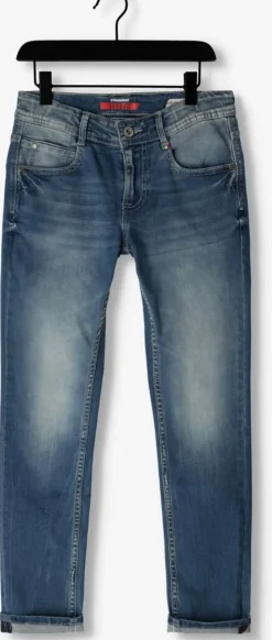 blauwe vingino skinny jeans apache