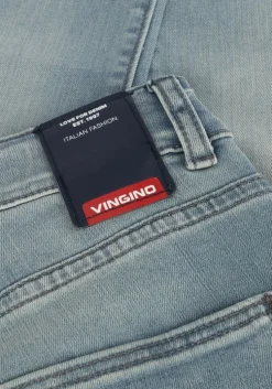 blauwe vingino skinny jeans diego