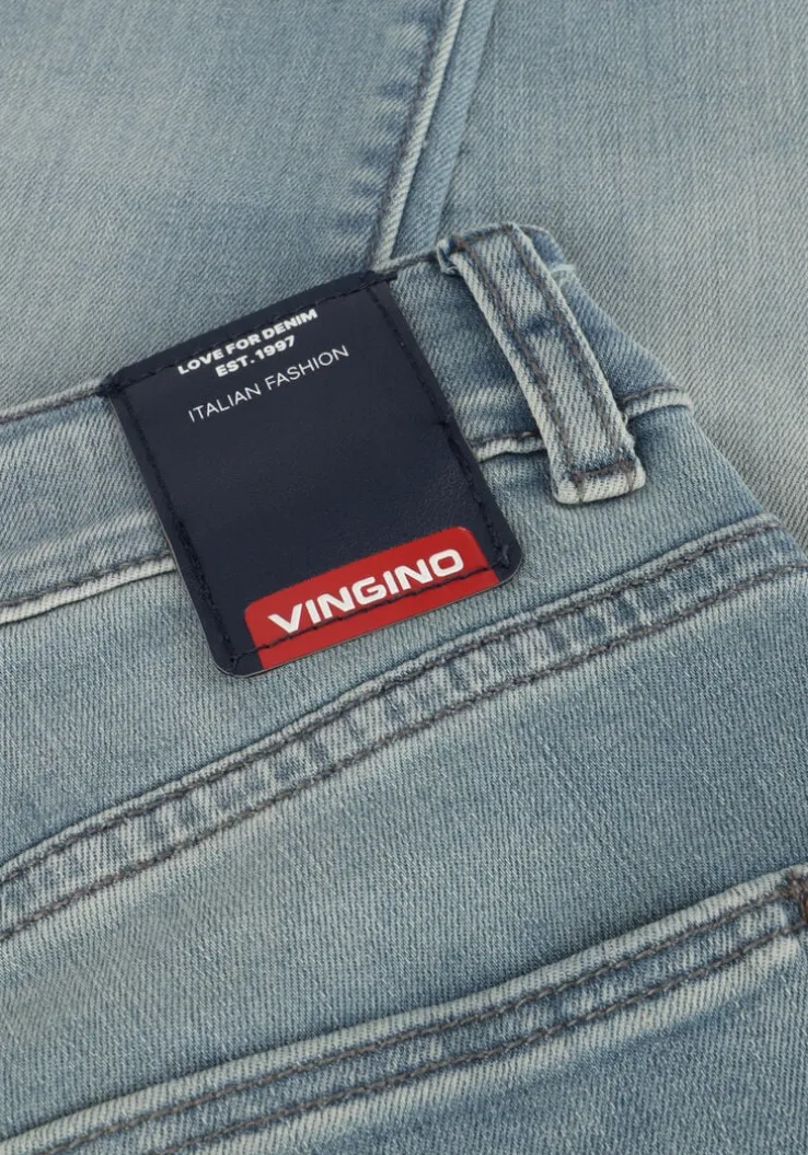 blauwe vingino skinny jeans diego