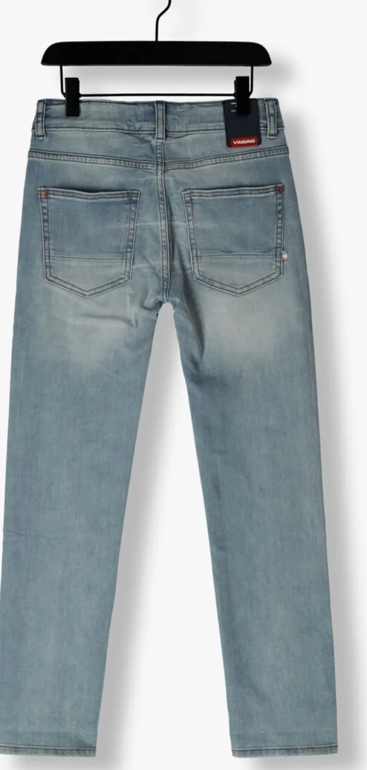blauwe vingino skinny jeans diego