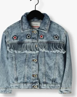 blauwe vingino spijkerjas tori