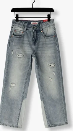 blauwe vingino straight leg jeans gino