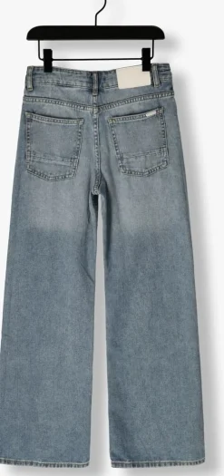 blauwe vingino wide jeans caroline