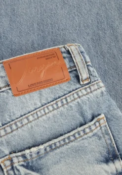 blauwe vingino wide jeans cassie