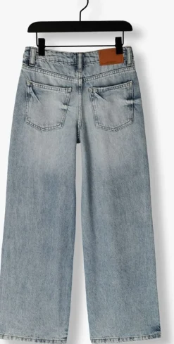 blauwe vingino wide jeans cassie