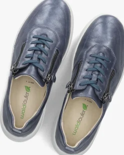 blauwe waldlaufer lage sneakers kalea