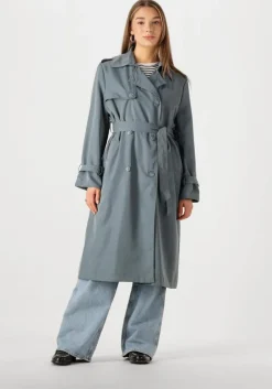 blauwe withblack trenchcoats wblnoise trench coat