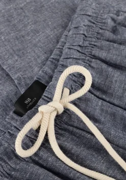 blauwe withblack wijde broek wblbrina pant