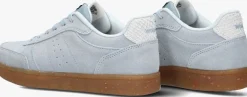 blauwe woden lage sneakers bjork suede