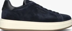 blauwe woolrich lage sneakers arrow court man