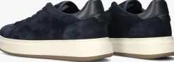 blauwe woolrich lage sneakers arrow court man