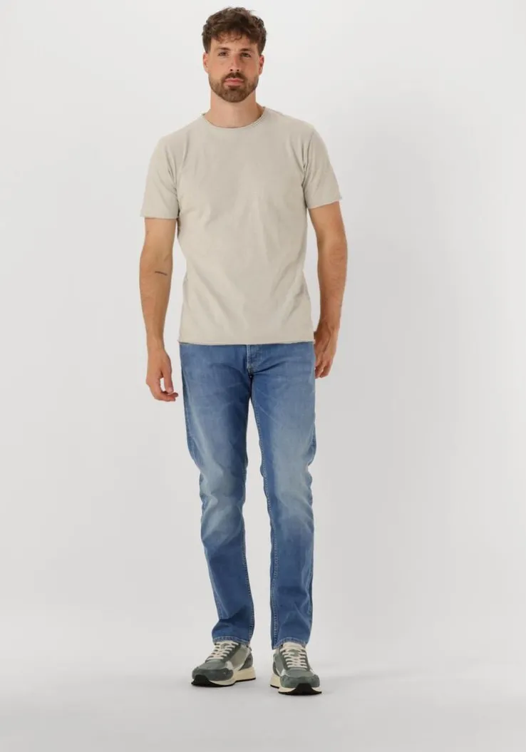 blauwe woolrich lage sneakers retro sneaker man