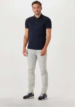 blauwe woolrich lage sneakers retro sneaker man