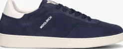 blauwe woolrich lage sneakers swing court manh