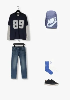 blauwe wysh lage sneakers thomas