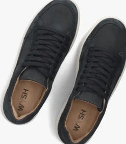 blauwe wysh lage sneakers thomas
