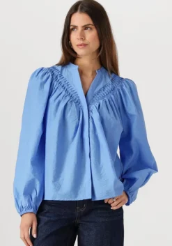 blauwe y.a.s. blouses yaselly ls shirt
