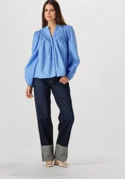 blauwe y.a.s. blouses yaselly ls shirt