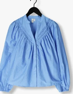 blauwe y.a.s. blouses yaselly ls shirt