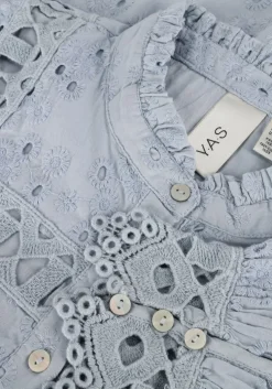 blauwe y.a.s. blouses yasgunva ls shirt