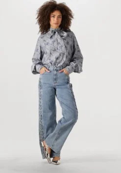 blauwe y.a.s. blouses yaslimos ls top s.