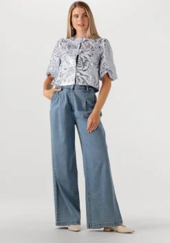 blauwe y.a.s. jack yasunita 2/4 jacket s