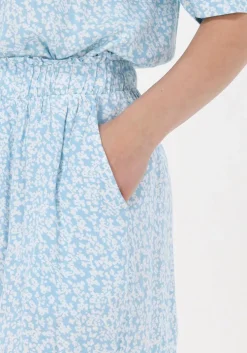 blauwe y.a.s. korte broek yasstelli hw shorts