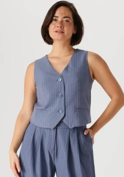 blauwe ydence gilet gilet nadine