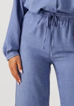 blauwe ydence wijde broek pants marielle