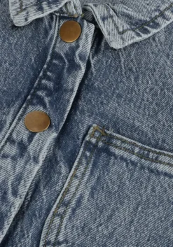 blauwe your wishes spijkerjas stretch denim jacket