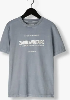 blauwe zadig & voltaire t-shirt x60372