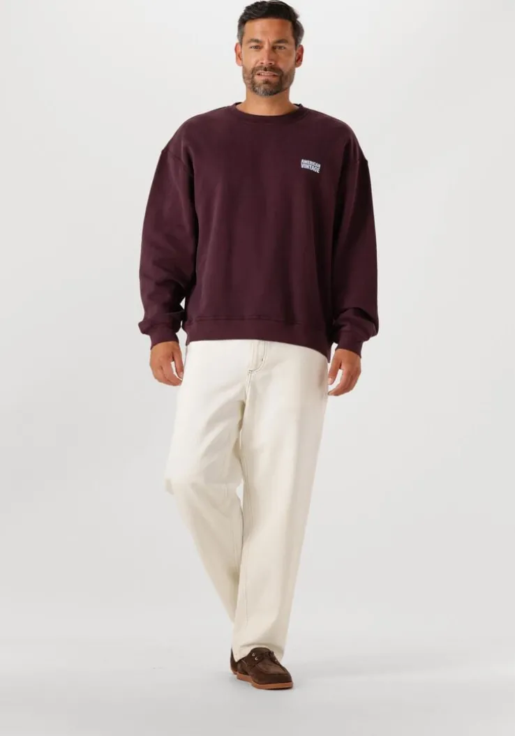 bordeaux american vintage sweater plizzy