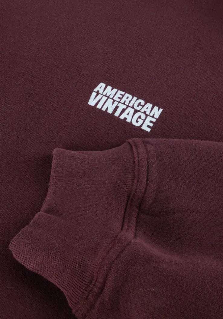 bordeaux american vintage sweater plizzy