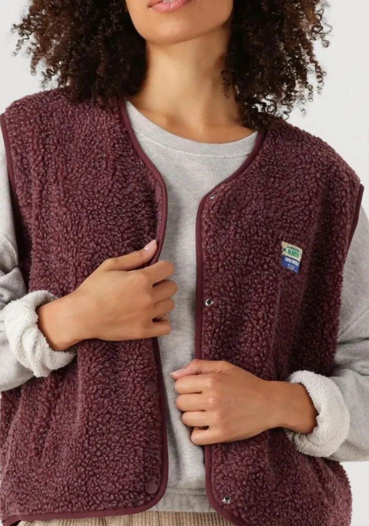 bordeaux american vintage gilet hoktown