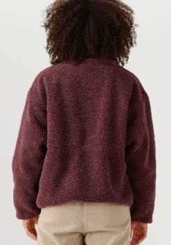 bordeaux american vintage faux fur jas hoktown woman