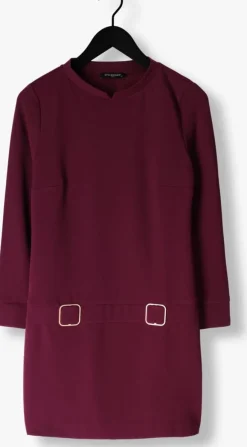 bordeaux ana alcazar mini jurk dress clasp