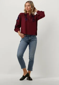 bordeaux antik batik blouses isla blouse