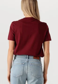 bordeaux calvin klein t-shirt ss classic fit tee