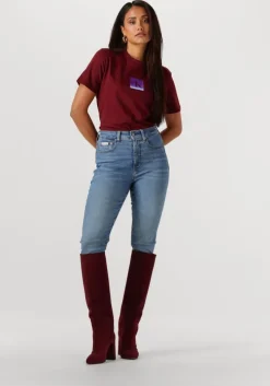 bordeaux calvin klein t-shirt ss classic fit tee