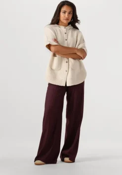 bordeaux caroline biss wijde broek 4529