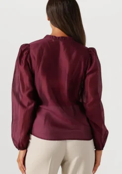 bordeaux co'couture blouses taffy smock v-shirt