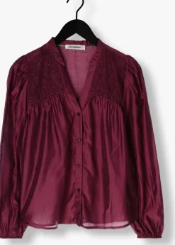 bordeaux co'couture blouses taffy smock v-shirt